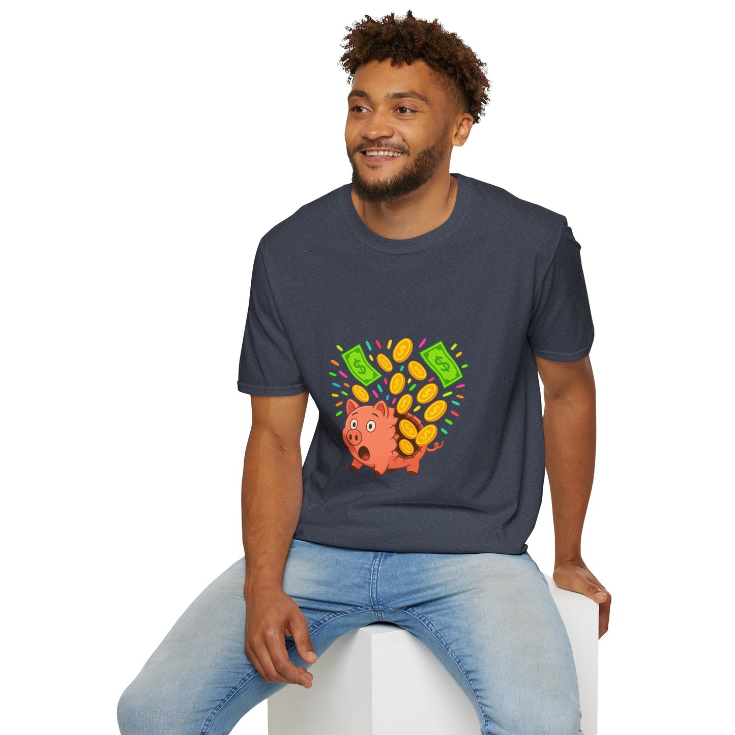 Broken Piggy Bank - Men's Tee