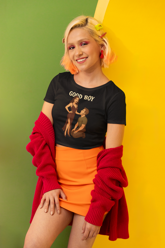 Good Boy - Women's Baby Tee