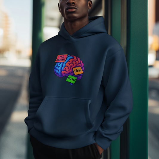 Edge, Silence, Yes Mistress - Men's Hoodie