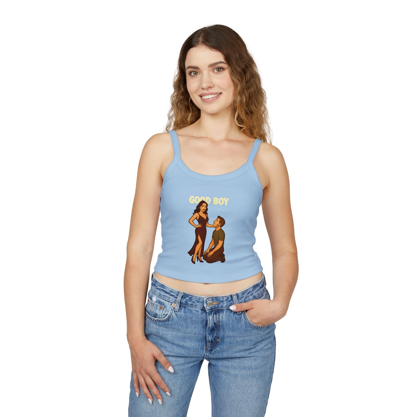 Good Boy - Women's Spaghetti Strap Tank Top
