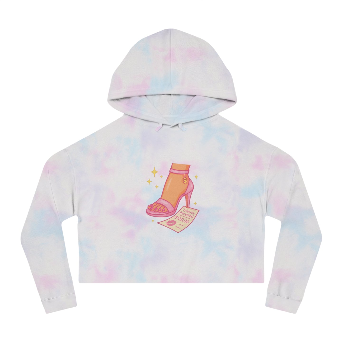 Tribute - Cropped Hooded Sweatshirt