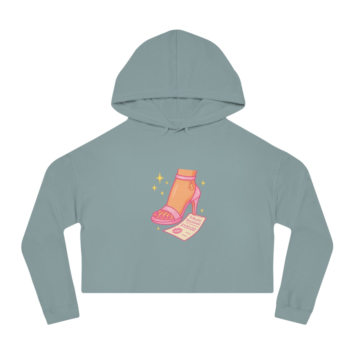Tribute - Cropped Hooded Sweatshirt