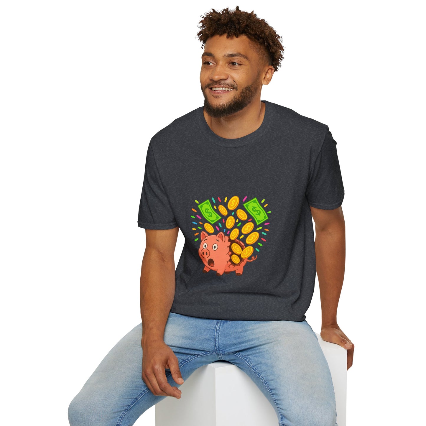 Broken Piggy Bank - Men's Tee