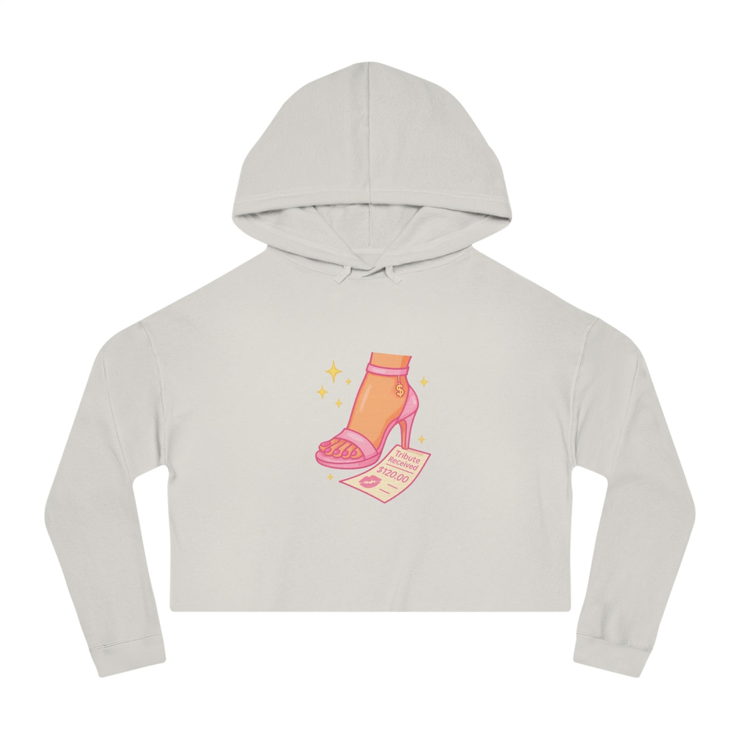 Tribute - Cropped Hooded Sweatshirt