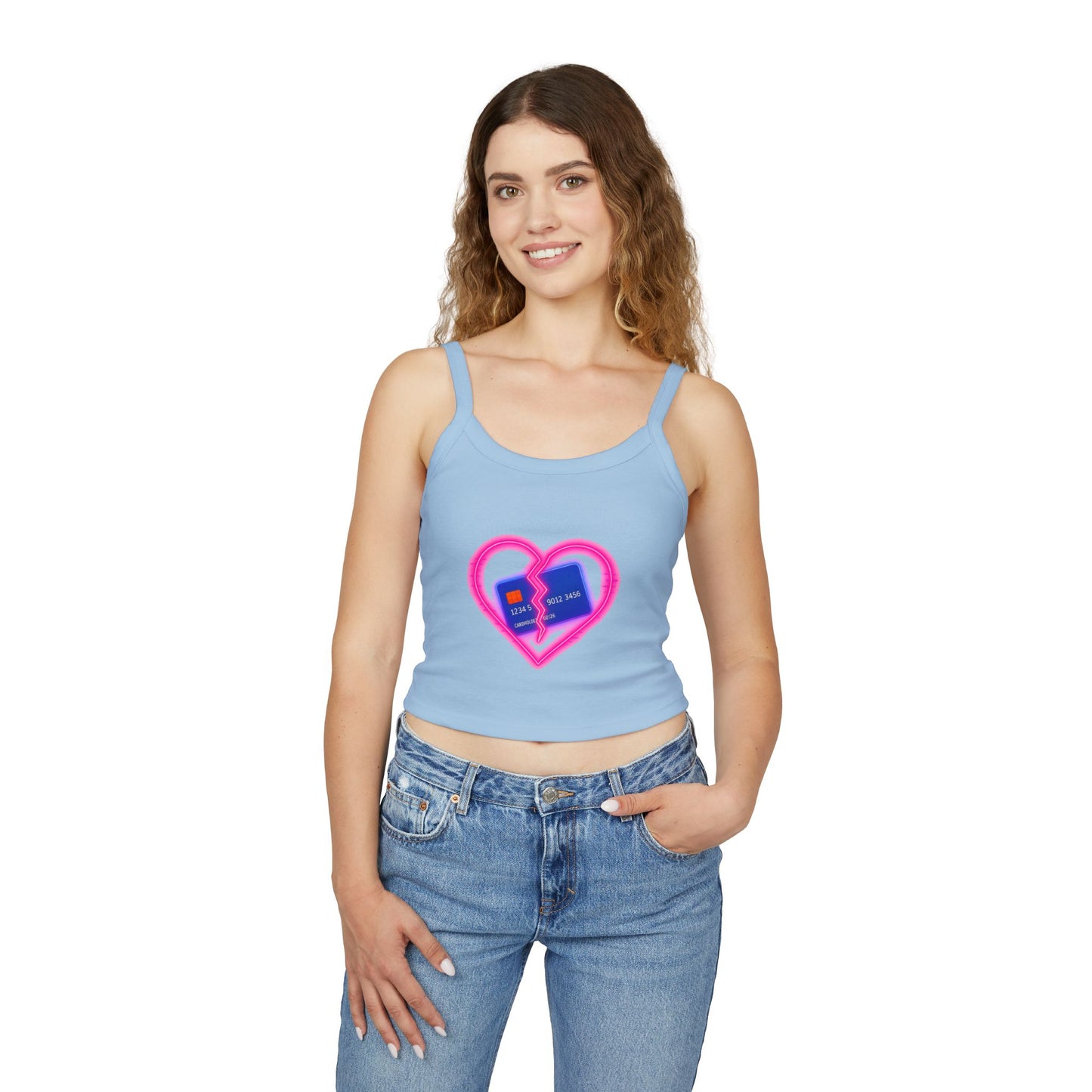 Heartbreaker - Women's Spaghetti Strap Tank Top