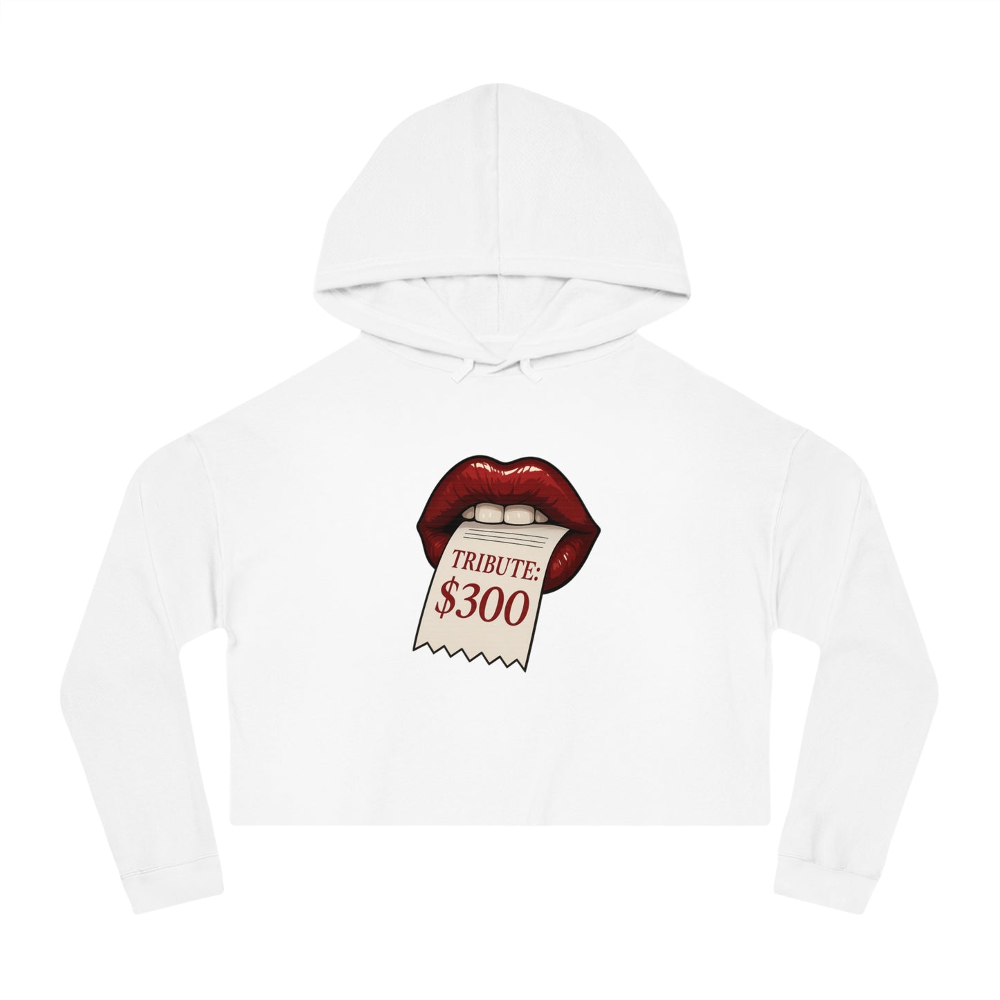 Tribute $300 - Cropped Hooded Sweatshirt