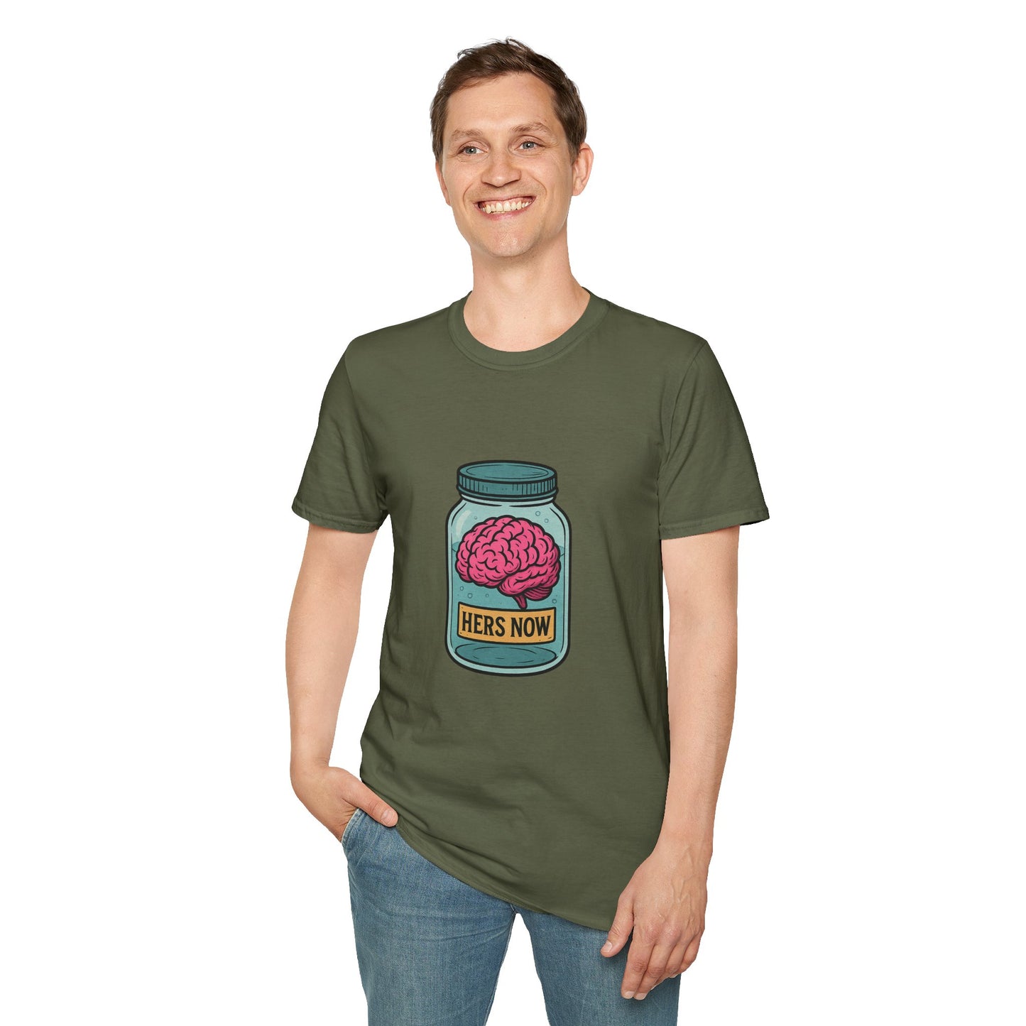 Brain in a Jar - Men's Tee