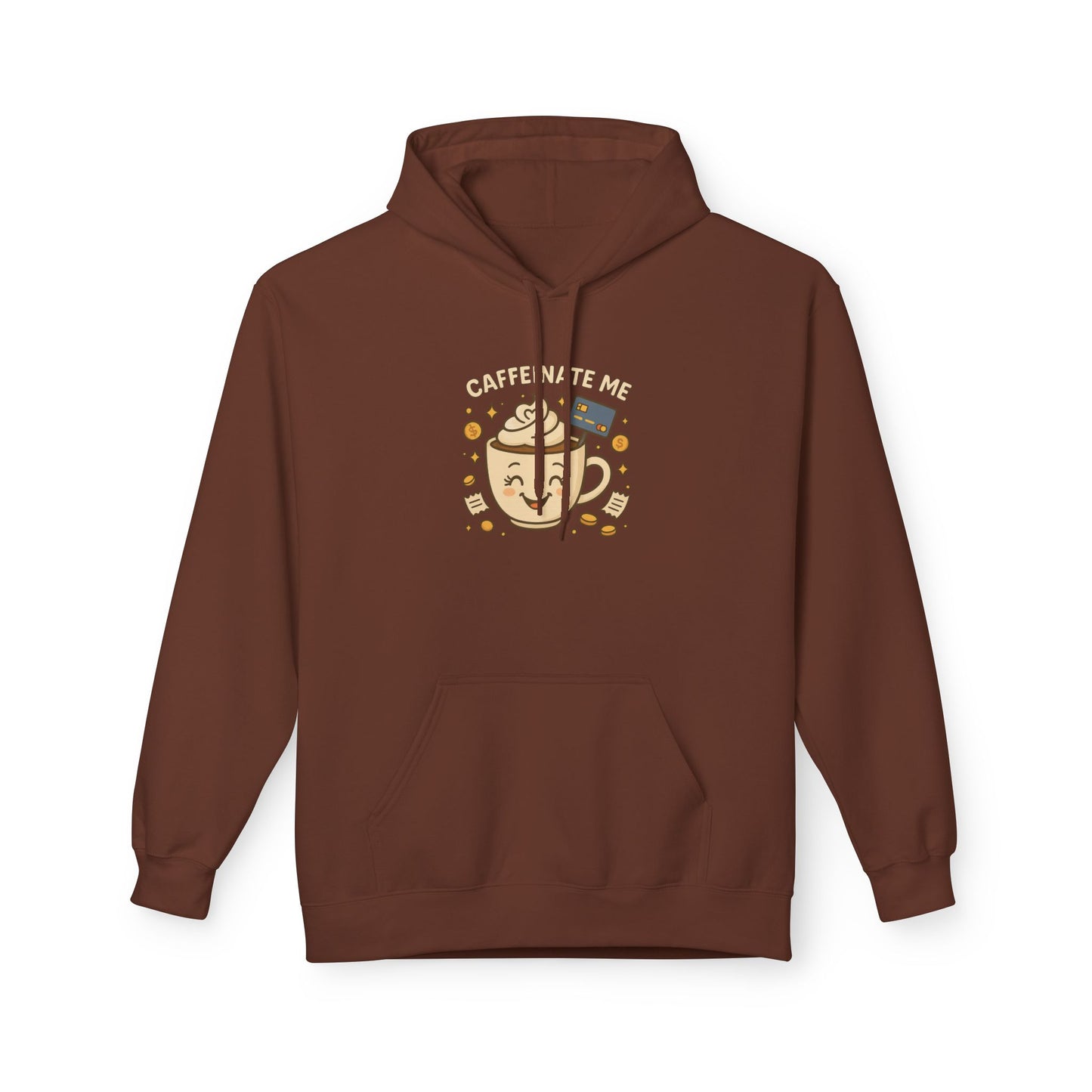 Caffeinate me - Women's comfy fleece hoodie