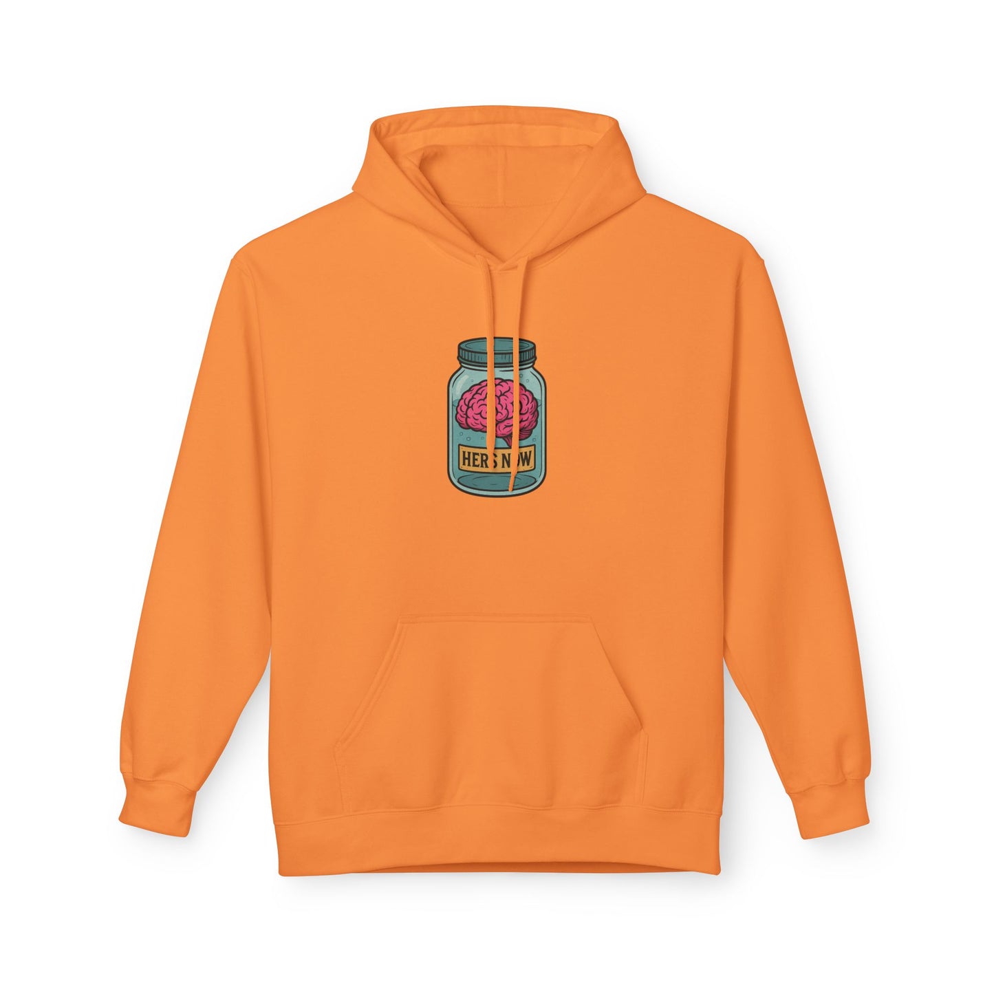 Brain in a jar - Women's comfy fleece hoodie