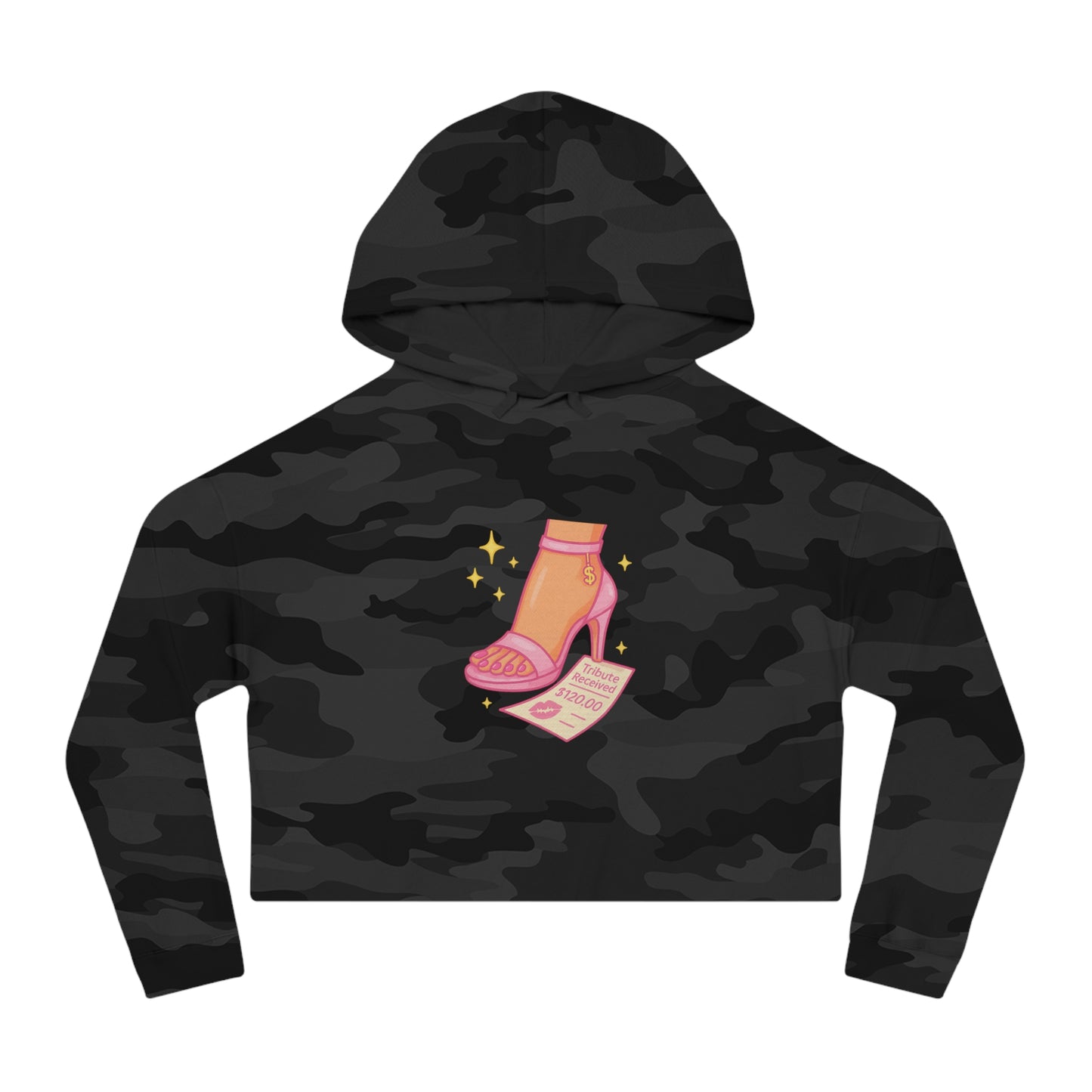 Tribute - Cropped Hooded Sweatshirt