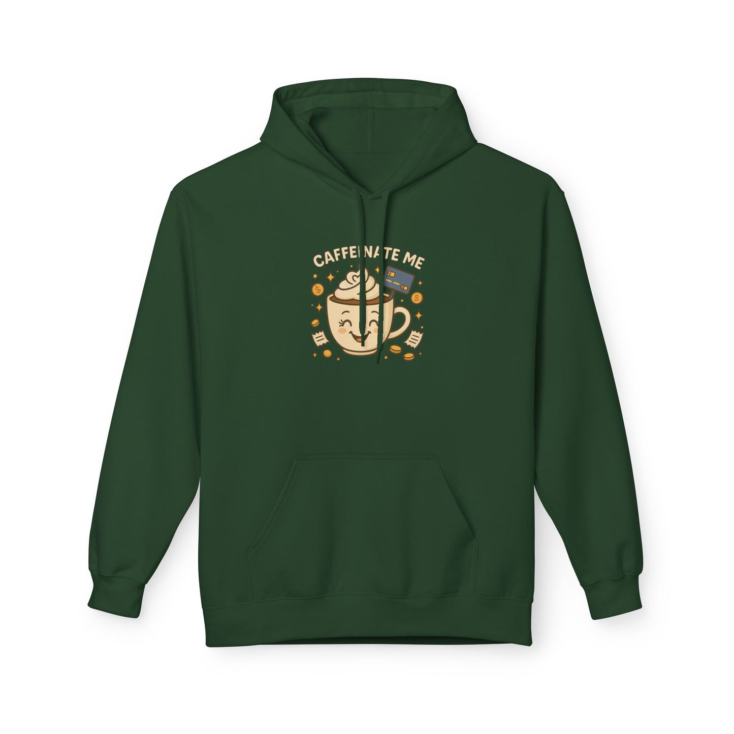 Caffeinate me - Women's comfy fleece hoodie