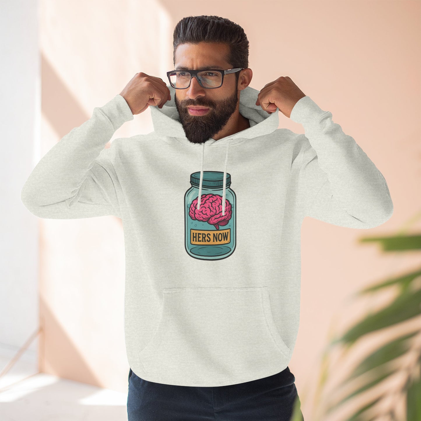 Brain in a jar - Men's Hoodie