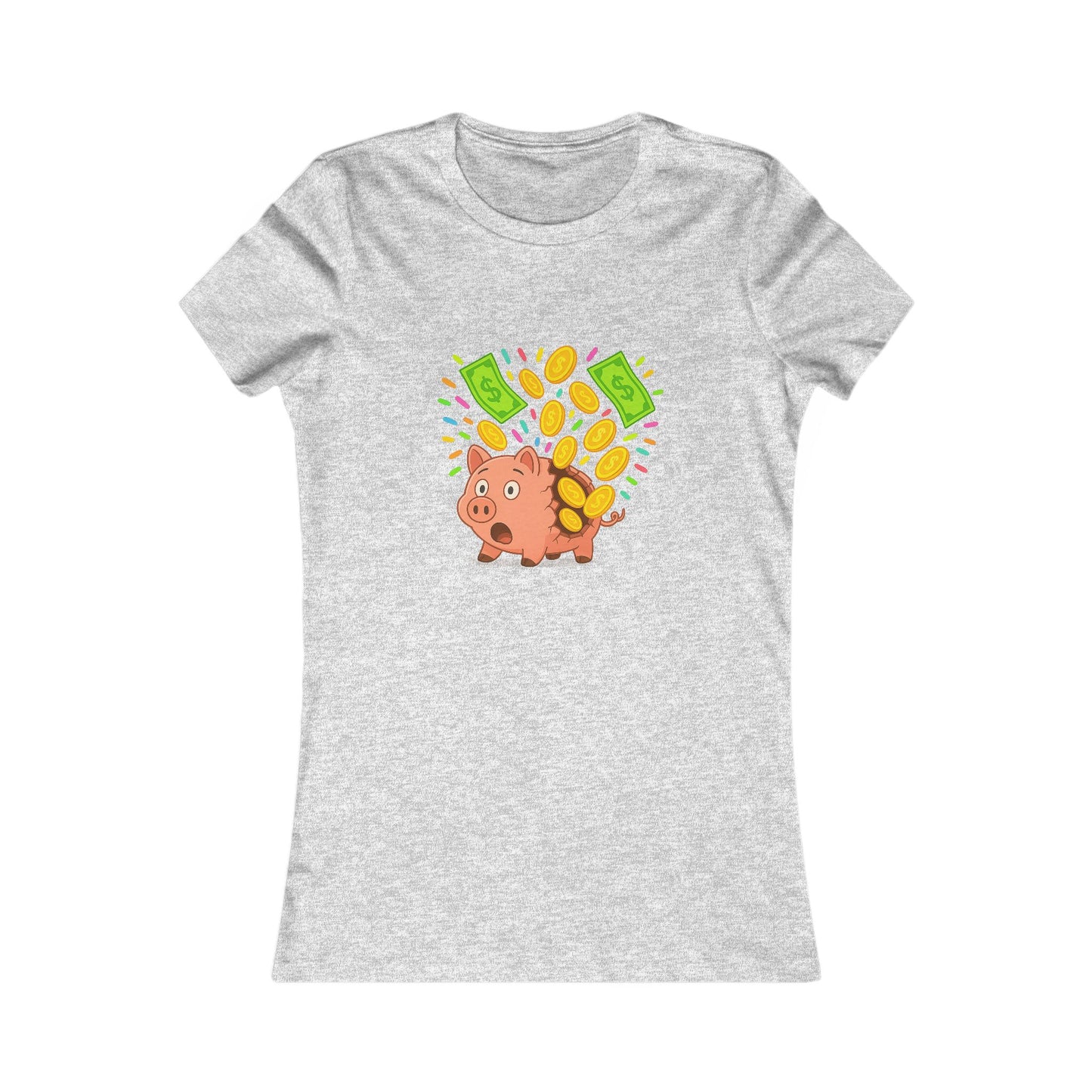Broken Piggy Bank - Women's Graphic Tee