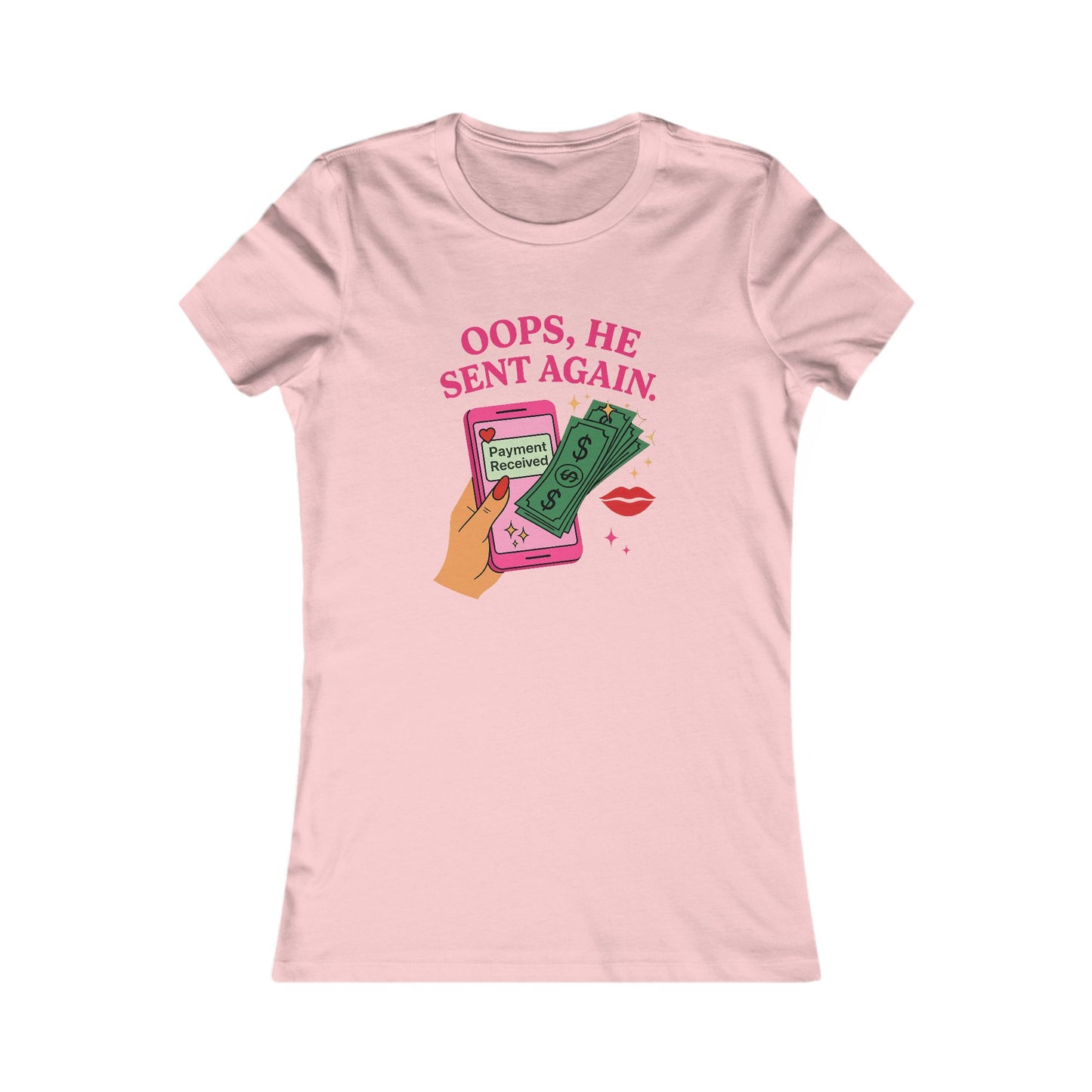 Oops, He Sent Again - Women's Graphic Tee