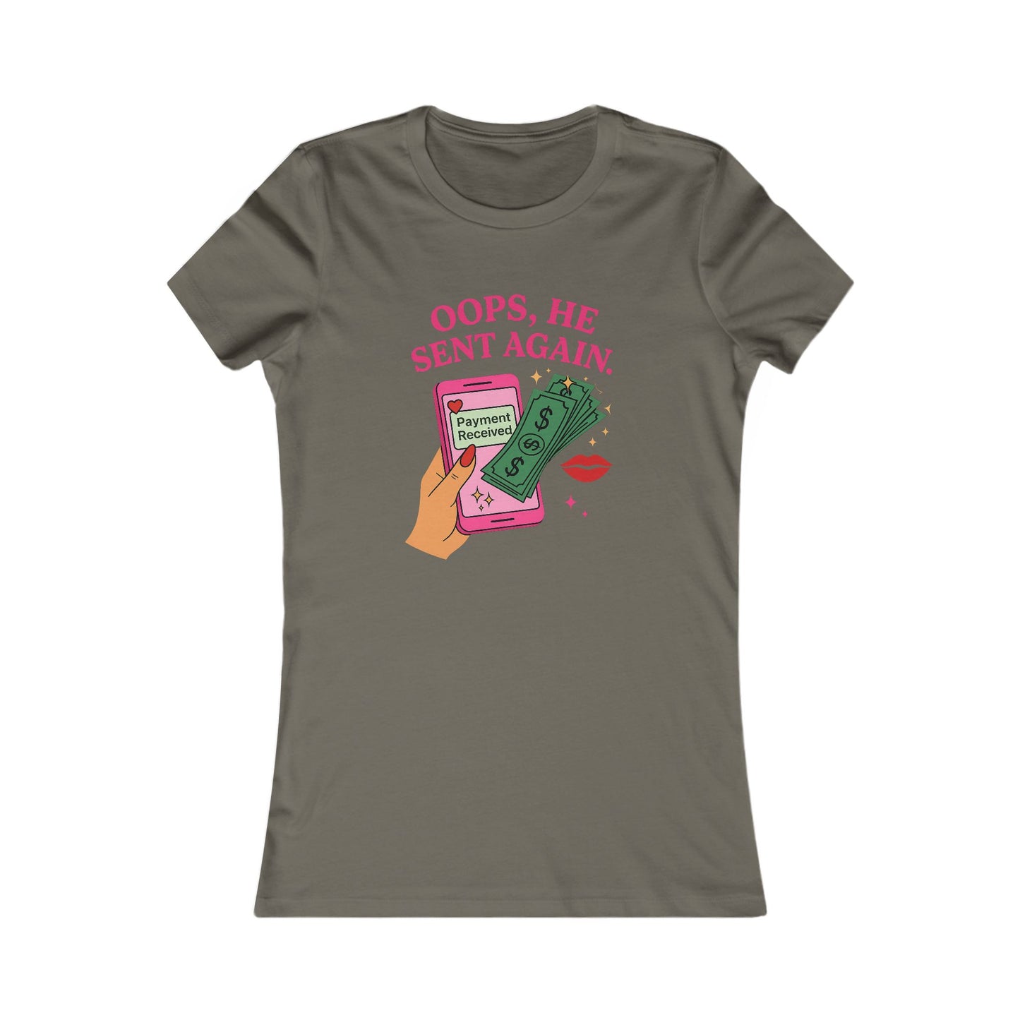 Oops, He Sent Again - Women's Graphic Tee