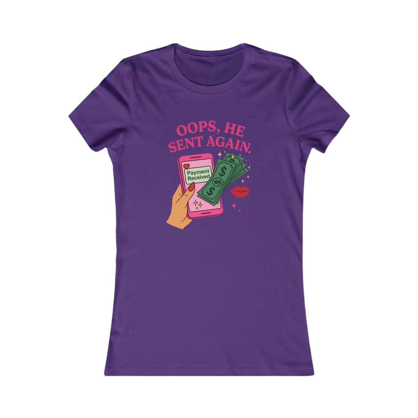 Oops, He Sent Again - Women's Graphic Tee
