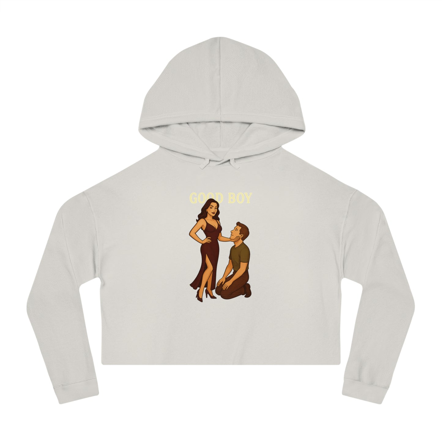 Good Boy - Cropped Hooded Sweatshirt