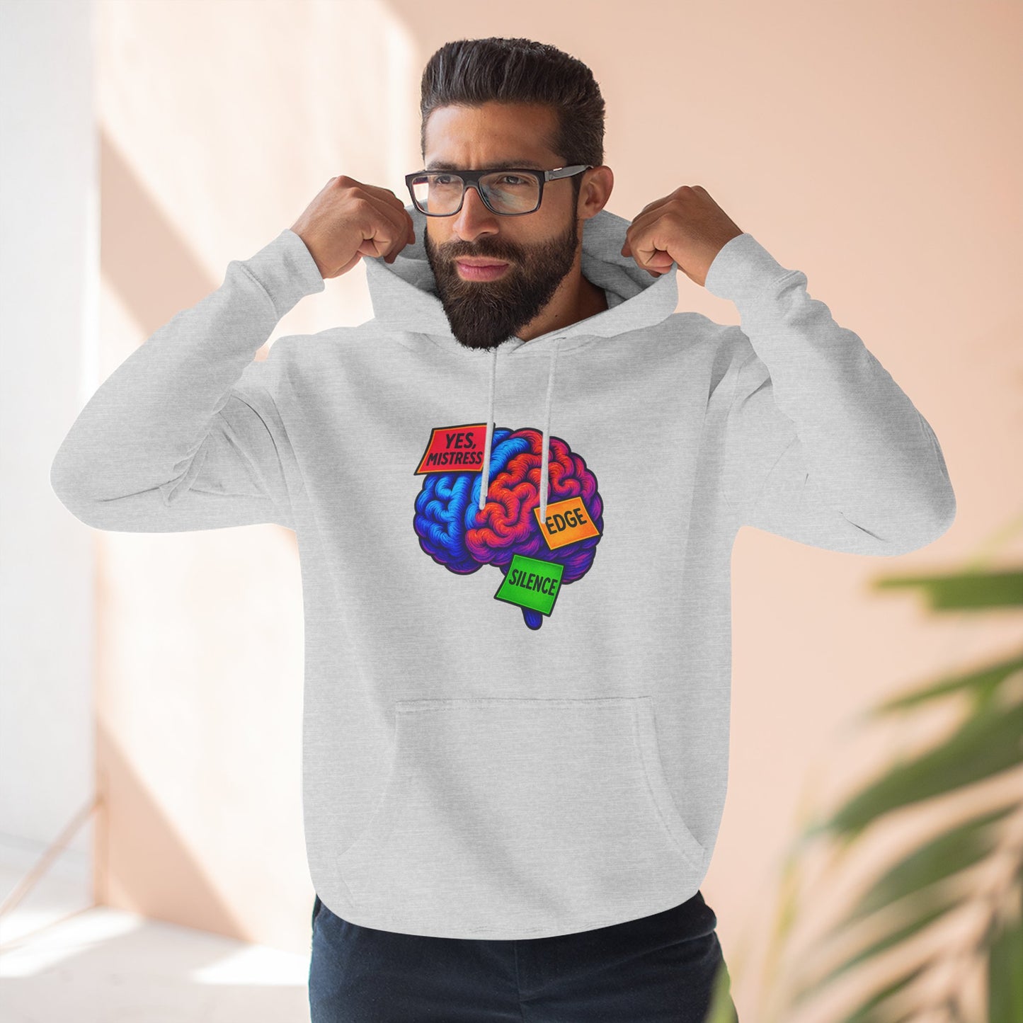 Edge, Silence, Yes Mistress - Men's Hoodie