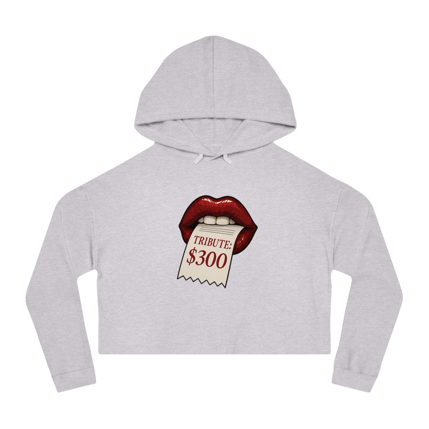 Tribute $300 - Cropped Hooded Sweatshirt