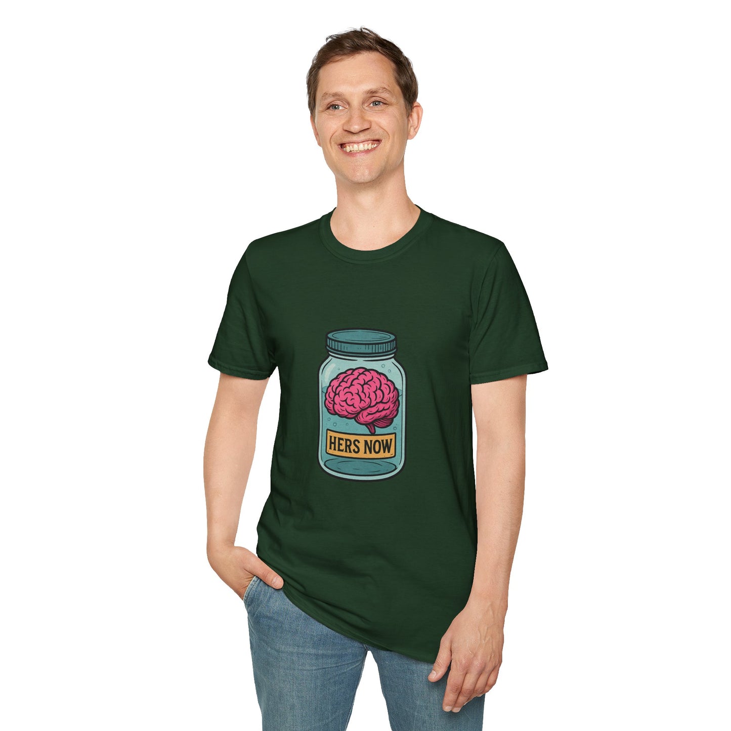Brain in a Jar - Men's Tee