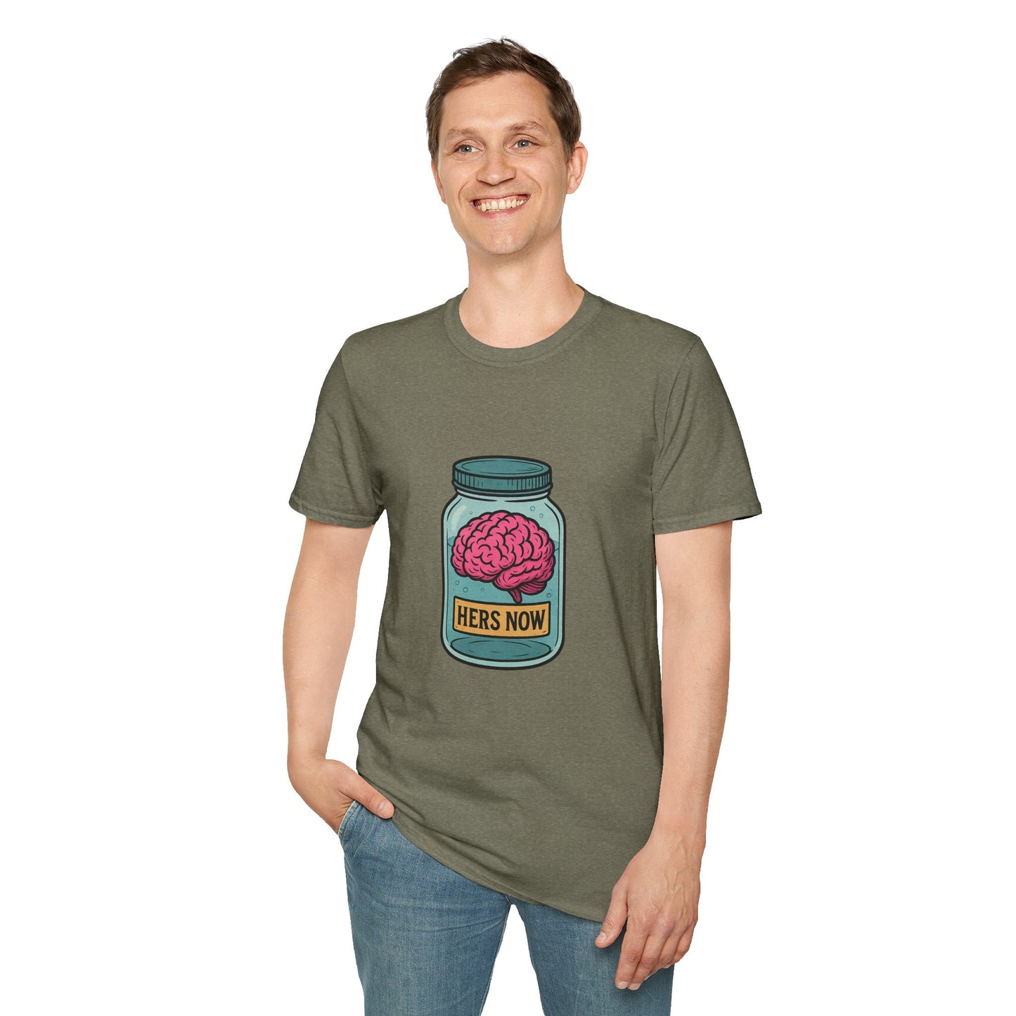 Brain in a Jar - Men's Tee