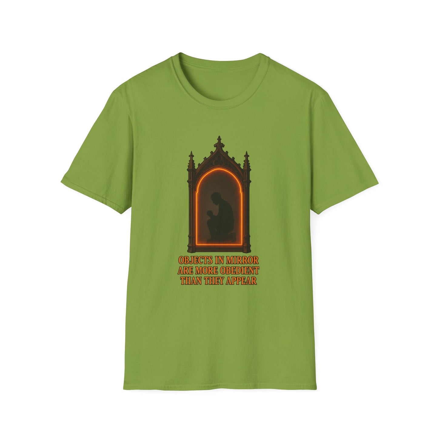 Objects in mirror are more obedient than they appear - Men's Tee