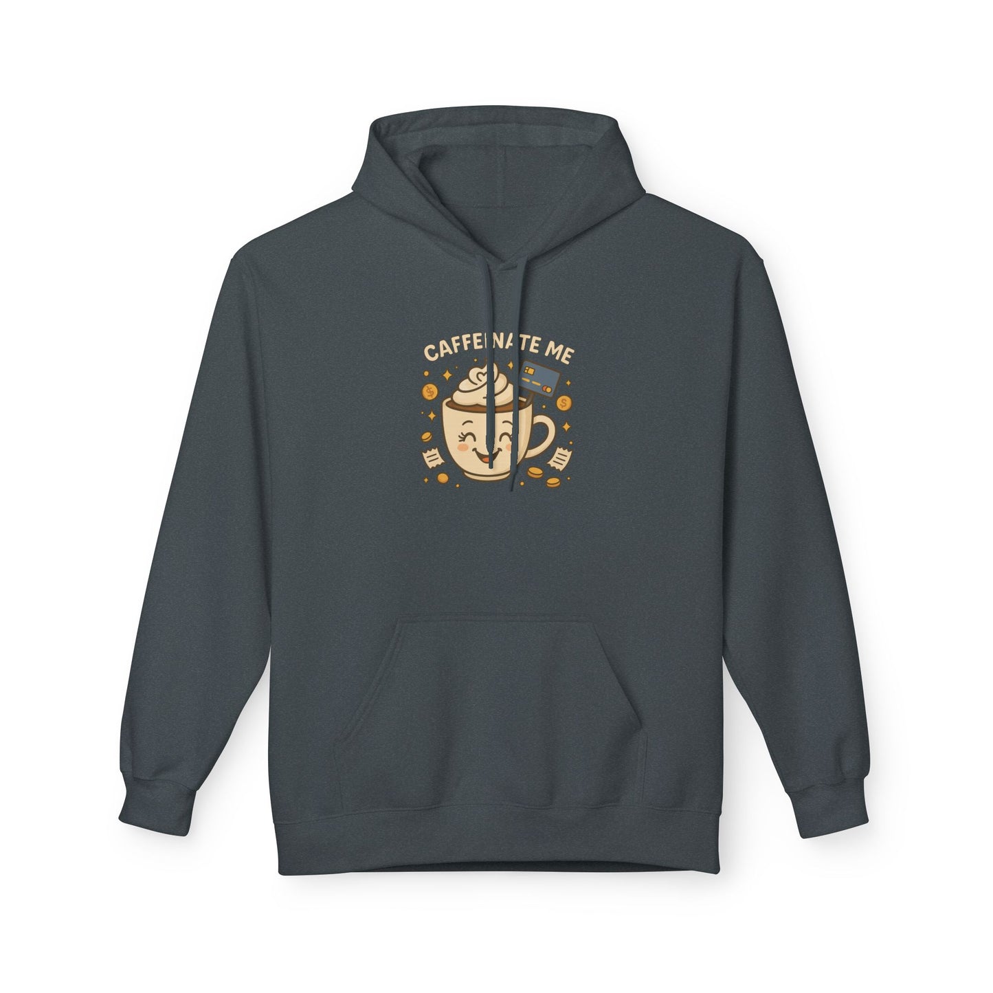 Caffeinate me - Women's comfy fleece hoodie