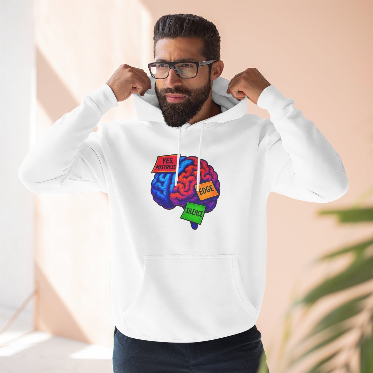 Edge, Silence, Yes Mistress - Men's Hoodie