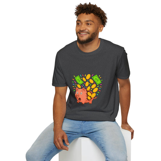 Broken Piggy Bank - Men's Tee