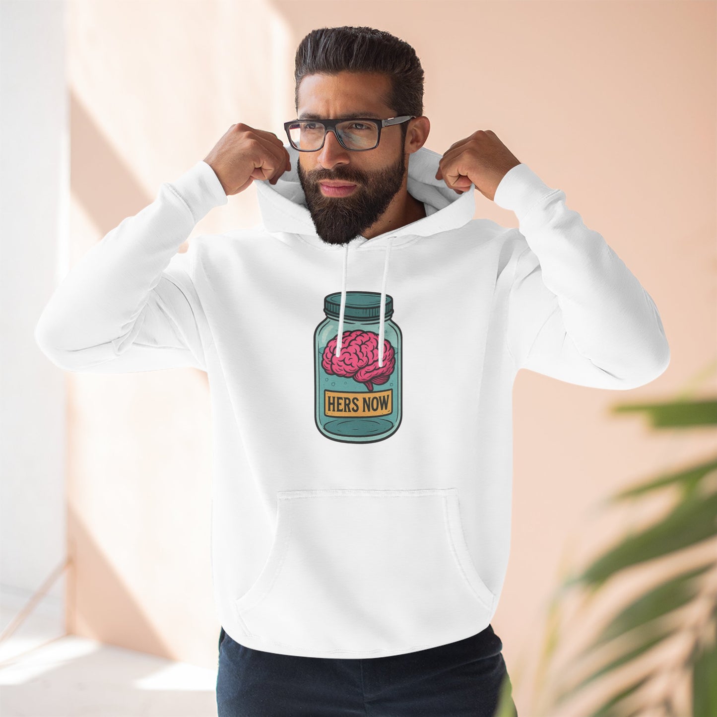 Brain in a jar - Men's Hoodie