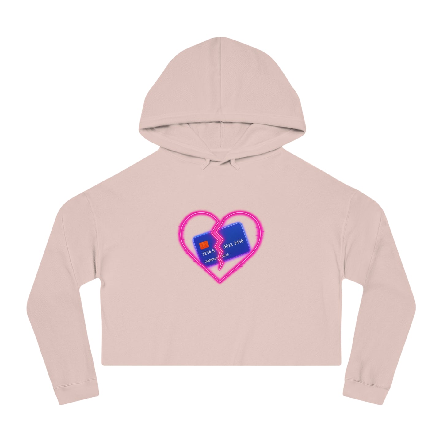 Heartbreaker - Cropped Hooded Sweatshirt