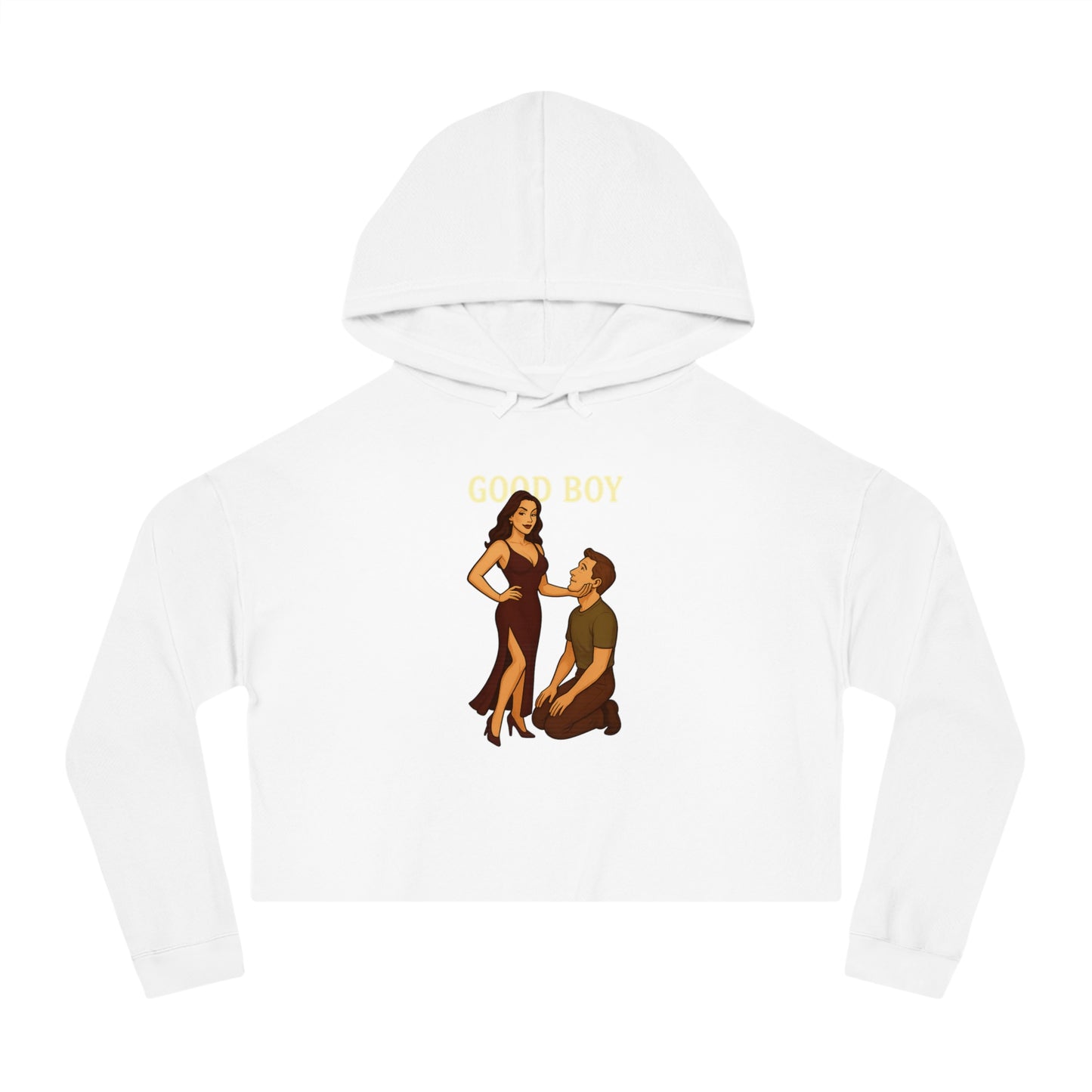 Good Boy - Cropped Hooded Sweatshirt