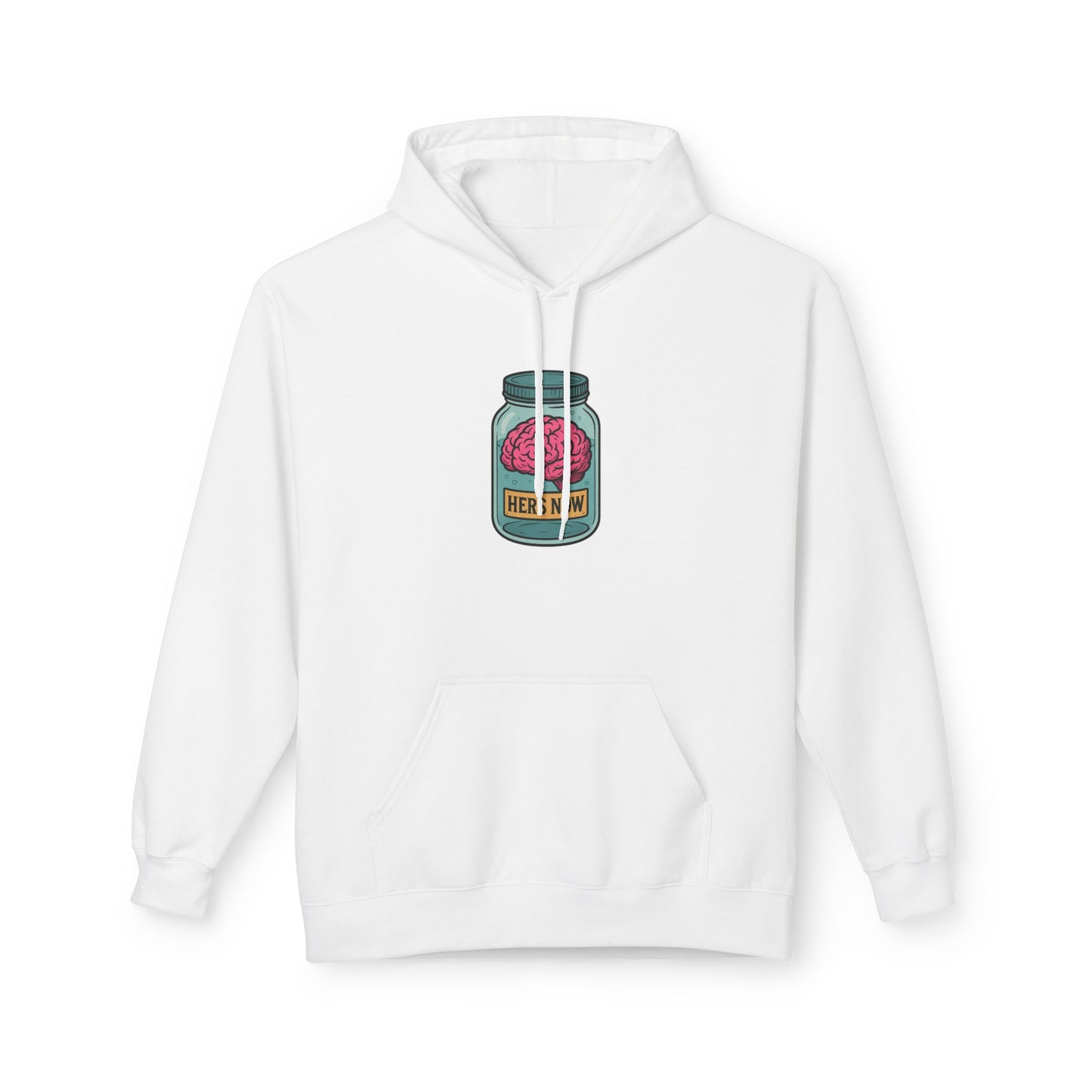 Brain in a jar - Women's comfy fleece hoodie