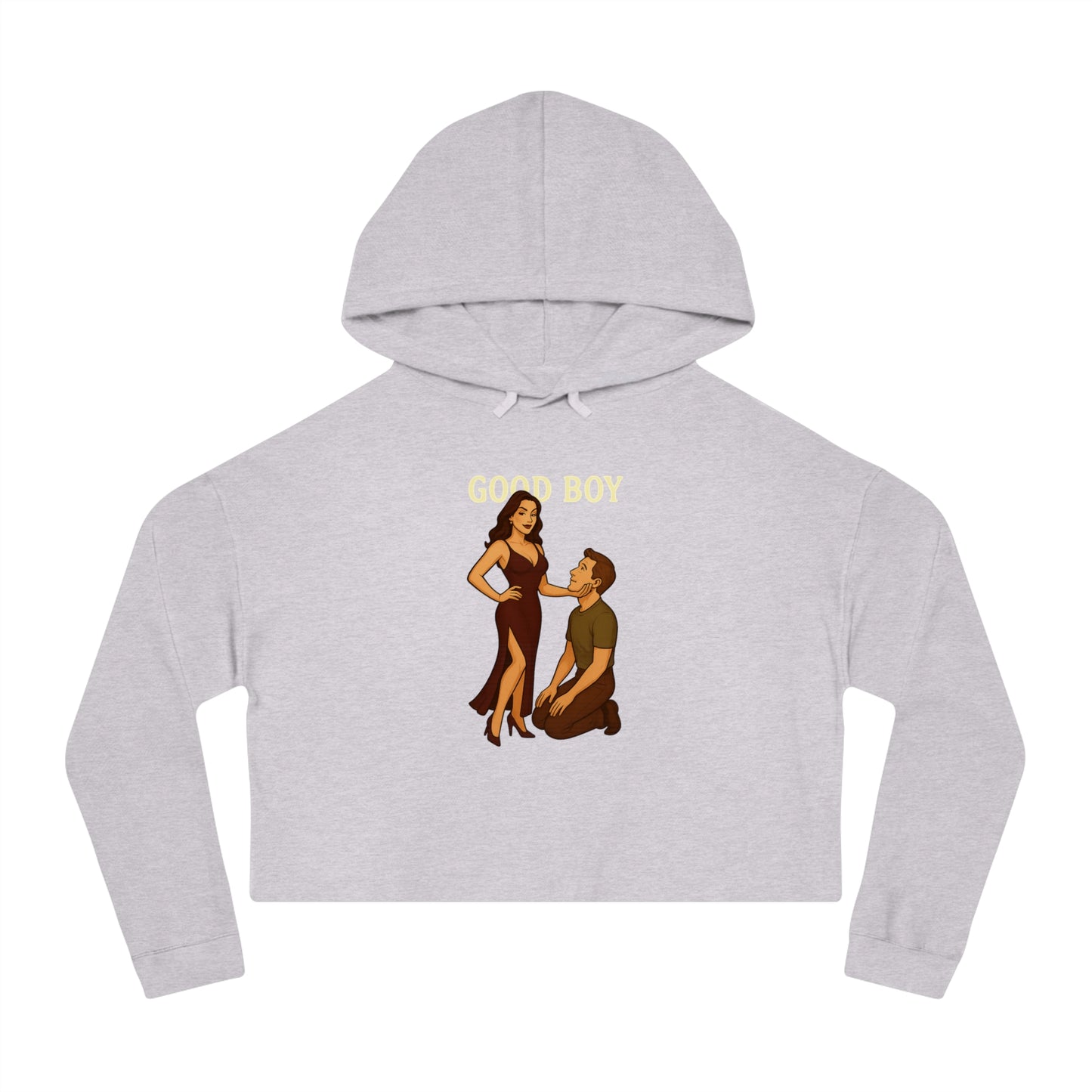 Good Boy - Cropped Hooded Sweatshirt